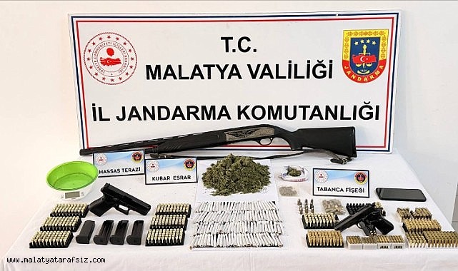 Malatya'da uyuşturucu operasyonu: 1 gözaltı