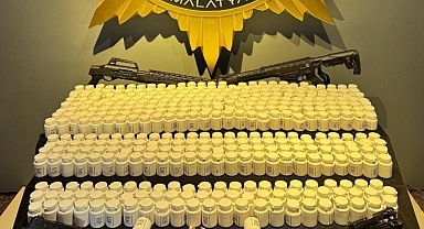 Malatya'da uyuşturucu ve silah operasyonu: 4 gözaltı