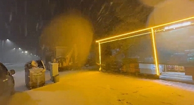 Malatya'nın yüksek kesimlerinde kar