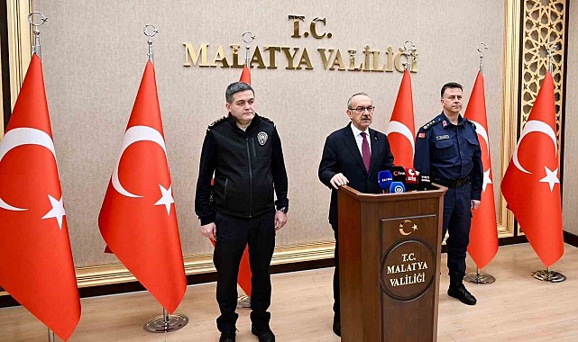 Malatya Valisi Seddar Yavuz: "Suç oranlarında düşüş var"
