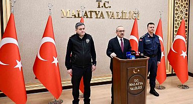 Malatya Valisi Seddar Yavuz: "Suç oranlarında düşüş var"