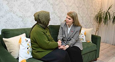 Milletvekili Ölmeztoprak'tan Nur öğretmene 'geçmiş olsun' ziyareti