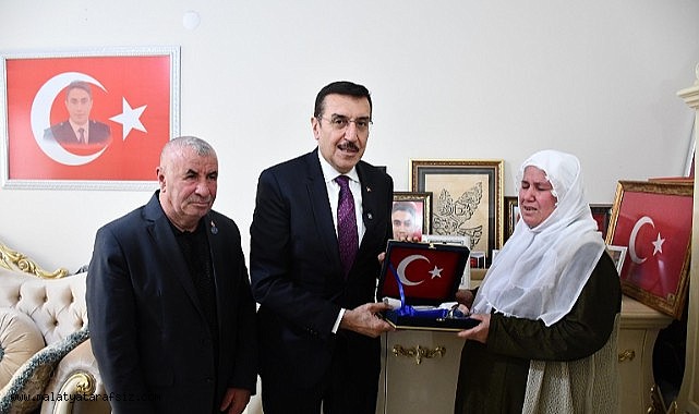 Milletvekili Tüfenkci'den şehit ailelerine ziyaret