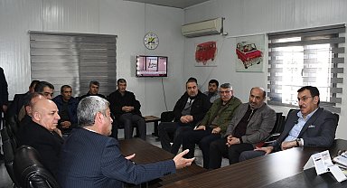 Milletvekili Tüfenkci'den Minibüsçüler Odası'na ziyaret