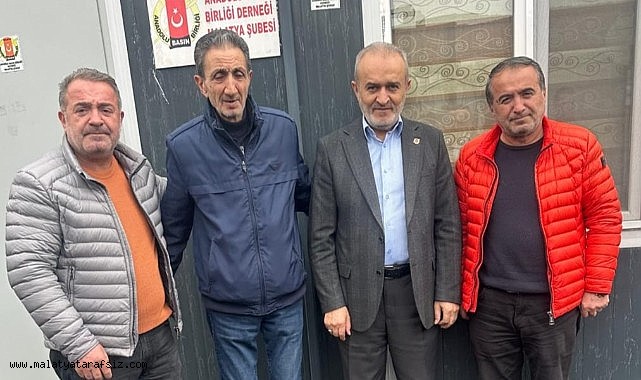Teyo Amca, Anadolu Basın Birliği Malatya Şubesini Ziyaret Etti