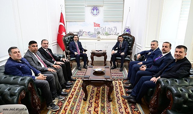 Türk Yerel Hizmet-Sen Genel Başkanı Tabakoğlu'ndan Malatya'daki belediyelere ziyaret