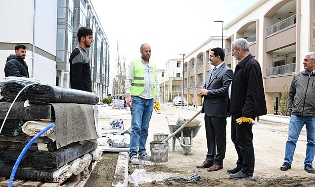 Akpınar Çarşısı'nda temizlik çalışmaları sürüyor