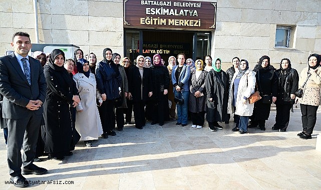 Battalgazi'de projeler kadın kollarına tanıtıldı