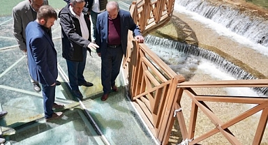 Darende'de Günpınar Şelalesi yaz sezonuna hazırlanıyor