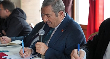 Darende'de muhtarlarla istişare toplantısı