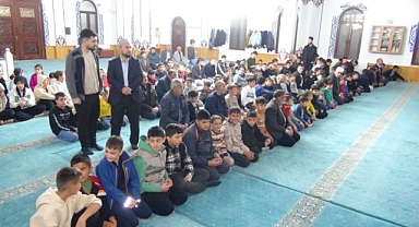 Doğanşehir'de çocuklar camide buluştu