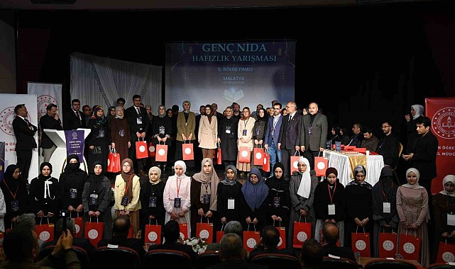 Genç Nida hafızlık yarışması 6. bölge finali Malatya'da yapıldı