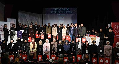 Genç Nida hafızlık yarışması 6. bölge finali Malatya'da yapıldı
