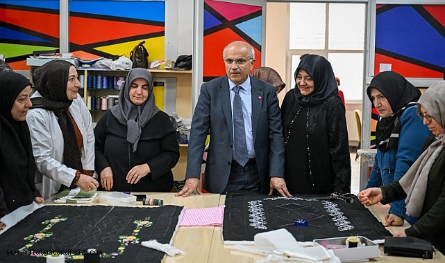 Malatya Büyükşehir Belediyesi'nden üreten kadınlara büyük destek