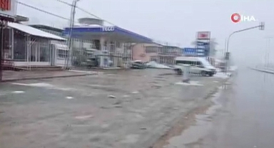 Malatya'da kar yağışı etkisini artırdı