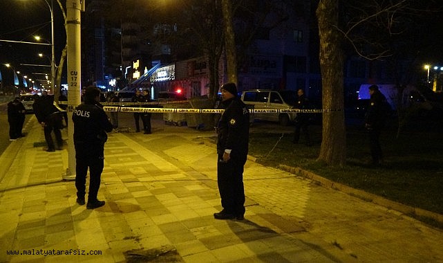 Malatya'da silahlı kavga : 1 yaralı