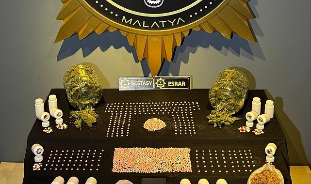 Malatya'da 'torbacı' operasyonu: 5 tutuklama