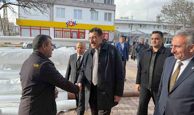 Milletvekili Tüfencki Arguvan'da temaslarda bulundu