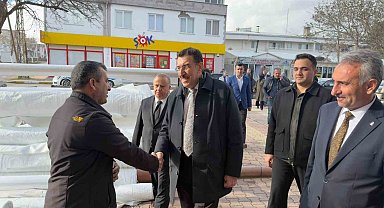 Milletvekili Tüfencki Arguvan'da temaslarda bulundu