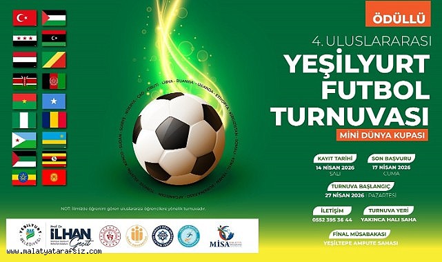 Mini Dünya Kupası heyecanı Yeşilyurt'ta başlıyor