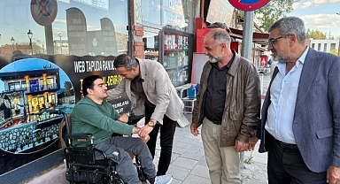 Akçadağ Belediye Başkanı Ulutaş'tan bayram öncesi esnaf ziyareti