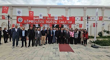 Darende'de bayramlaşma programı düzenlendi