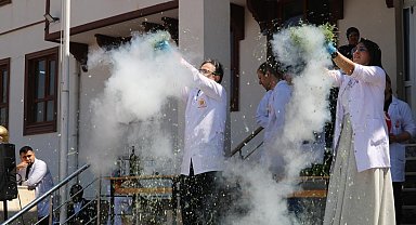 Öğrenciler bilim şenliğinde heyecan dolu bir gün yaşadı