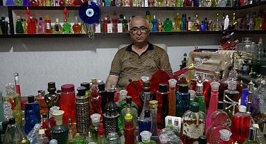 35 yıllık kolonya koleksiyonuna daire parası teklifi: Satmadı, korunmasını istiyor