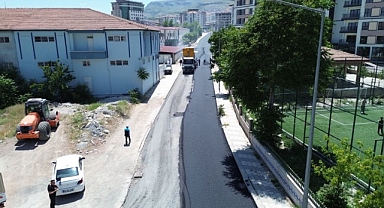 Battalgazi Belediyesi'nden Selçuklu'da asfalt çalışması