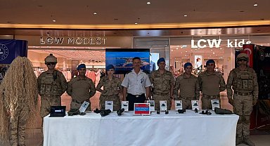 Jandarma'nın 187. kuruluş yıl dönümüne özel tanıtım standı MalatyaPark AVM'de açıldı