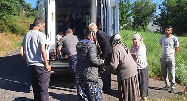 Malatya'da yaralanan vatandaş hava ambulansıyla hastaneye sevk edildi
