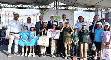 Yeşilyurt'ta çevre bilinci ödüllendirildi