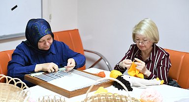 Yeşilyurt'ta el emeği ürünler ekonomiye dönüşüyor