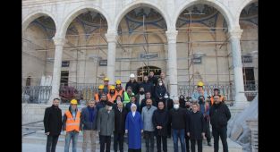 Milletvekili Çalık Yeni Camii İnceleme